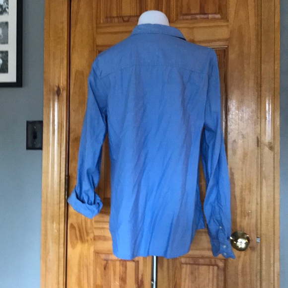 Merona blue dress shirt - Picture 3 of 6